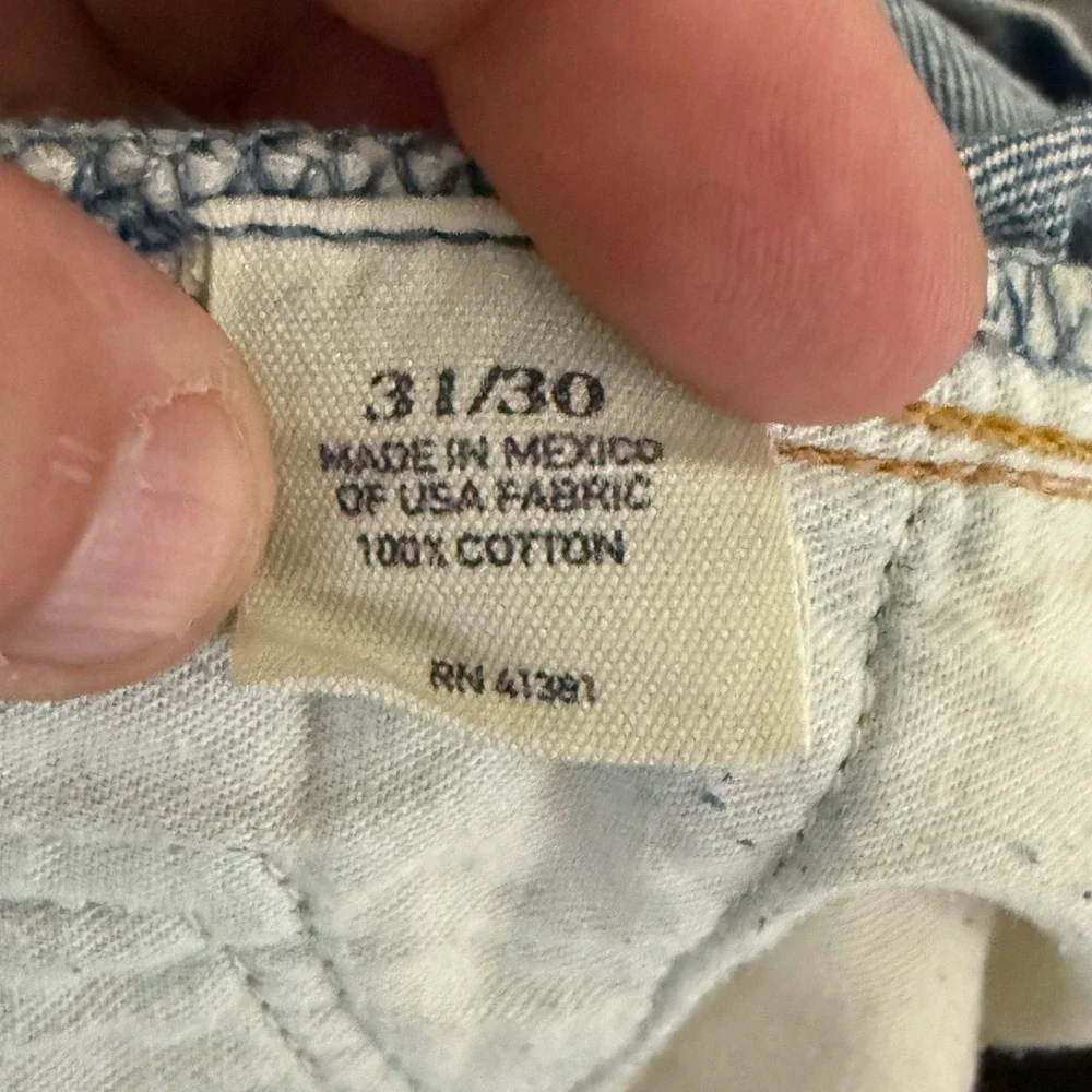 Polo Ralph Lauren Classic 867 Jeans Mens 32x30 Blue Med Weash Straight Leg